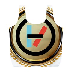 Twenty One Pilots Shield Full Print Recycle Bag (L) from ArtsNow.com Front