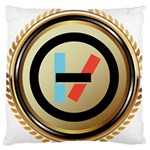 Twenty One Pilots Shield Standard Flano Cushion Case (One Side)