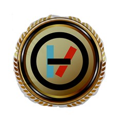 Twenty One Pilots Shield Standard 15  Premium Flano Round Cushion  from ArtsNow.com Front