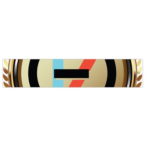 Twenty One Pilots Shield Flano Scarf (Small) from ArtsNow.com Front