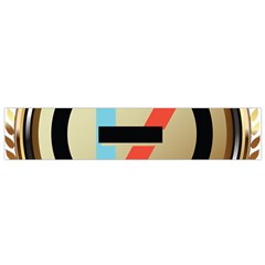 Twenty One Pilots Shield Flano Scarf (Small) from ArtsNow.com Back