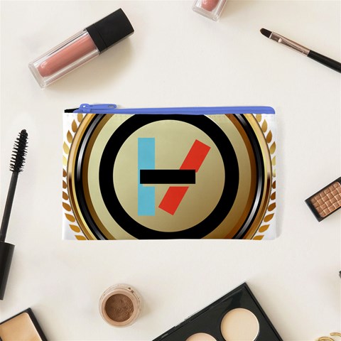 Twenty One Pilots Shield Cosmetic Bag (XS) from ArtsNow.com Front