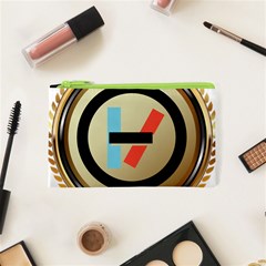 Twenty One Pilots Shield Cosmetic Bag (XS) from ArtsNow.com Front