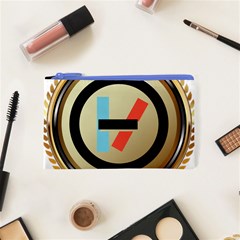 Twenty One Pilots Shield Cosmetic Bag (XS) from ArtsNow.com Front
