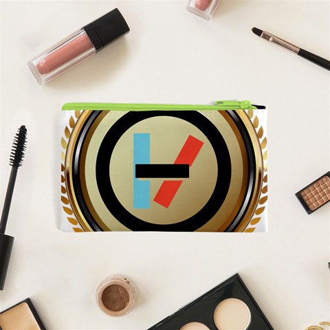 Twenty One Pilots Shield Cosmetic Bag (XS) from ArtsNow.com Back