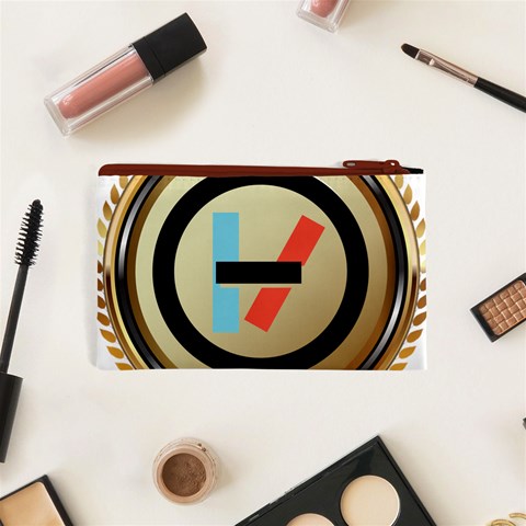 Twenty One Pilots Shield Cosmetic Bag (XS) from ArtsNow.com Back