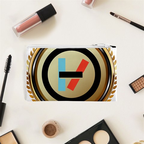 Twenty One Pilots Shield Cosmetic Bag (XS) from ArtsNow.com Back