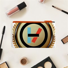 Twenty One Pilots Shield Cosmetic Bag (XS) from ArtsNow.com Back