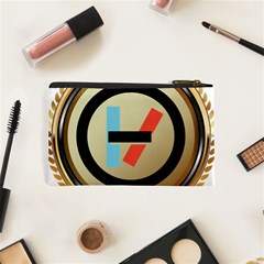 Twenty One Pilots Shield Cosmetic Bag (XS) from ArtsNow.com Back