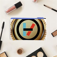 Twenty One Pilots Shield Cosmetic Bag (XS) from ArtsNow.com Back