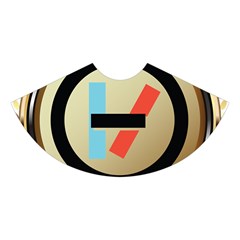 Twenty One Pilots Shield Midi Sleeveless Dress from ArtsNow.com Skirt Front