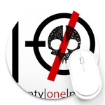 Twenty One Pilots Skull Round Mousepad