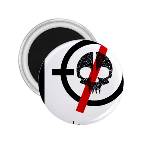 Twenty One Pilots Skull 2.25  Magnet from ArtsNow.com Front