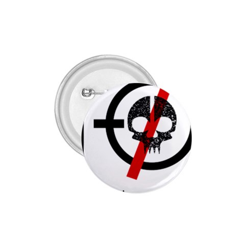 Twenty One Pilots Skull 1.75  Button from ArtsNow.com Front