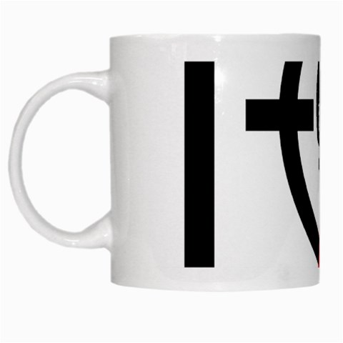 Twenty One Pilots Skull White Mug from ArtsNow.com Left