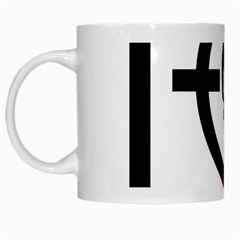 Twenty One Pilots Skull White Mug from ArtsNow.com Left