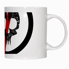 Twenty One Pilots Skull White Mug from ArtsNow.com Right