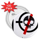 Twenty One Pilots Skull 2.25  Button (100 pack)