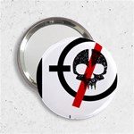Twenty One Pilots Skull 2.25  Handbag Mirror