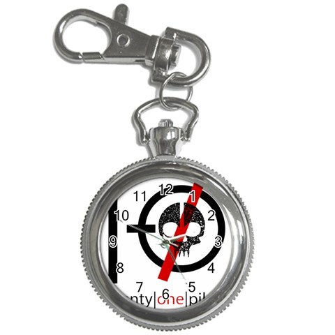 Twenty One Pilots Skull Key Chain Watch from ArtsNow.com Front