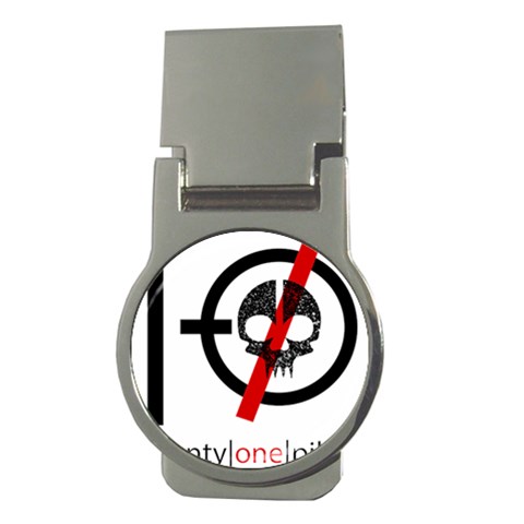Twenty One Pilots Skull Money Clip (Round) from ArtsNow.com Front