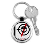 Twenty One Pilots Skull Key Chain (Round)