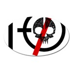 Twenty One Pilots Skull Magnet (Oval)