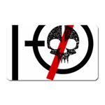 Twenty One Pilots Skull Magnet (Rectangular)