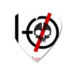 Twenty One Pilots Skull Magnet (Heart)