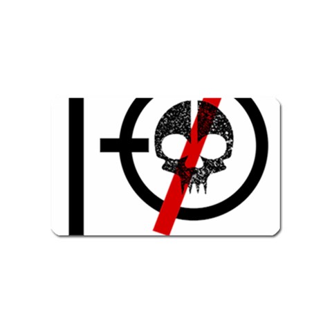 Twenty One Pilots Skull Magnet (Name Card) from ArtsNow.com Front