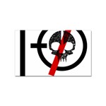 Twenty One Pilots Skull Sticker Rectangular (100 pack)