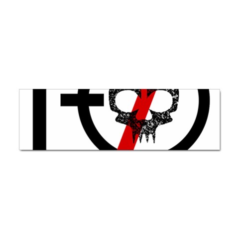Twenty One Pilots Skull Sticker Bumper (10 pack) from ArtsNow.com Front