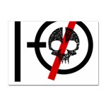 Twenty One Pilots Skull Sticker A4 (10 pack)