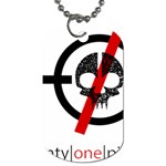 Twenty One Pilots Skull Dog Tag (Two Sides)