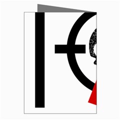 Twenty One Pilots Skull Greeting Cards (Pkg of 8) from ArtsNow.com Right