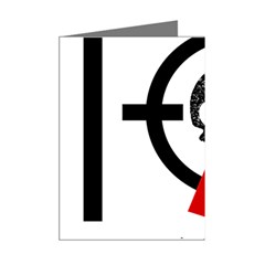 Twenty One Pilots Skull Mini Greeting Cards (Pkg of 8) from ArtsNow.com Right