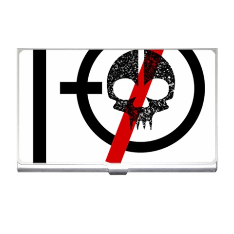 Twenty One Pilots Skull Business Card Holder from ArtsNow.com Front