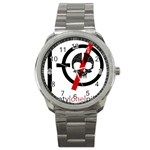 Twenty One Pilots Skull Sport Metal Watch
