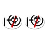 Twenty One Pilots Skull Cufflinks (Oval)