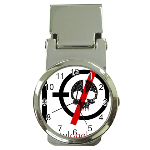 Twenty One Pilots Skull Money Clip Watch from ArtsNow.com Front