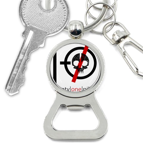 Twenty One Pilots Skull Bottle Opener Key Chain from ArtsNow.com Front