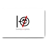 Twenty One Pilots Skull Large Doormat