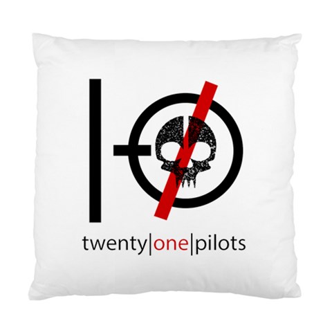 Twenty One Pilots Skull Standard Cushion Case (One Side) from ArtsNow.com Front