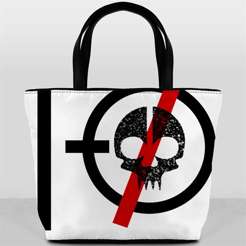 Twenty One Pilots Skull Bucket Bag from ArtsNow.com Back