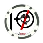 Twenty One Pilots Skull Poker Chip Card Guard (10 pack)