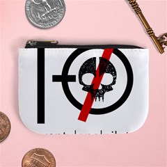 Twenty One Pilots Skull Mini Coin Purse from ArtsNow.com Front