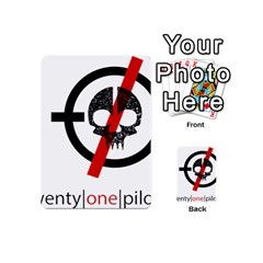 Twenty One Pilots Skull Playing Cards 54 (Mini) from ArtsNow.com Back