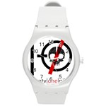 Twenty One Pilots Skull Round Plastic Sport Watch (M)