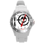 Twenty One Pilots Skull Round Plastic Sport Watch (L)