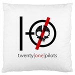 Twenty One Pilots Skull Large Cushion Case (Two Sides)